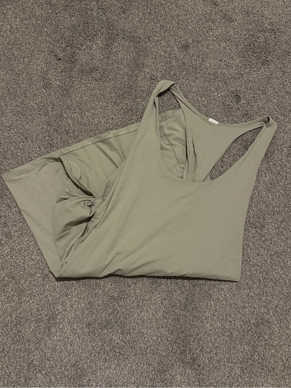 ALO Yoga Sage Green Racerback Tank